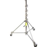 Adorama Avenger Strato Safe Super Crank-up Stand, 20 Light Stand with Rubber Wheels B150P