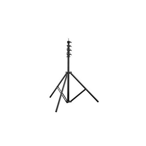  Adorama Meking MZ Series Air-Cushioned Light Stand, (7 4-Section - Black) MZ-2200FP