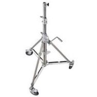 Adorama Avenger 9.5ft Super Wind Up Stand, 29 Low Base, Chrome B6029X