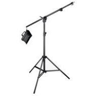 Adorama Manfrotto Boom Stand 420, Black Anodized, w/Sand Bag (#3397B) 420B