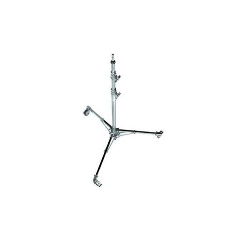  Adorama Avenger 3-Section 2-Riser Roller Stand 29 with Low Base, Chrome-Plated A5029