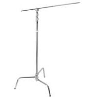 Adorama Godox C-Stand with Arm, Grip Head & Removable Turtle Base (8.8, Silver) 270CS