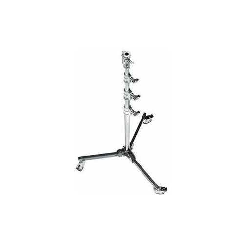  Adorama Avenger 11.15 feet Roller Stand 34 Folding Base, Chrome A5034