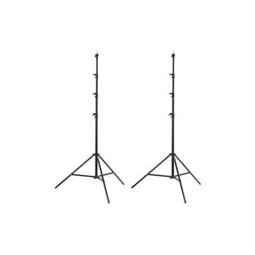  Adorama Flashpoint 2x Pro Air-Cushioned Heavy-Duty Light Stand (Black, 13) FP-S-13 K1