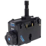 Adorama Hawk-Woods SPG-28AD Spigot Anton Bauer 28V Power Adapter, D-Tap Wired, G-Mount SPG-28AD