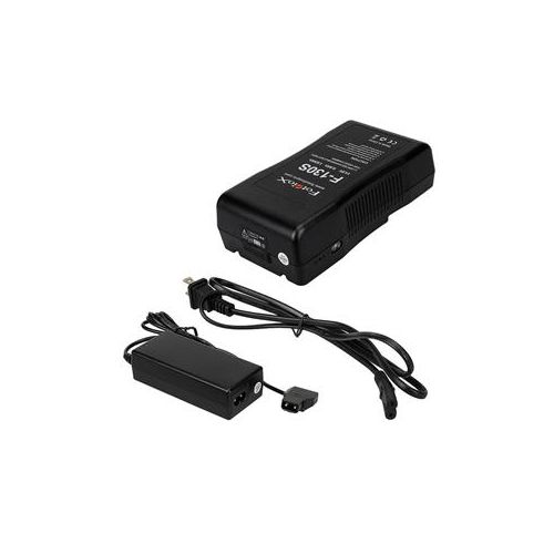  Adorama Fotodiox 14.8V 130Wh Li-Ion V-Mount Battery & Charger Kit VBATT-CHRGR-F130S