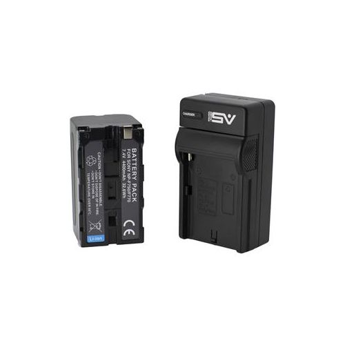  Adorama Smith-Victor NPF Sony Style L Series Lithium Ion F750 Battery & Single Charger 401668