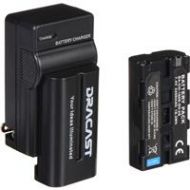 Adorama Dracast 2x NP-F 2200mAh Battery and 1x Charger Kit DRBK2NPF2200