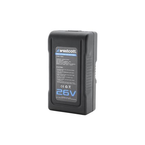  Westcott 26V Lithium-Ion Battery 7583 - Adorama