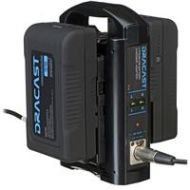 Adorama Dracast 2x 90Wh V-Mount Battery and Dual Charger Kit BK-2X90S-1XCH2V