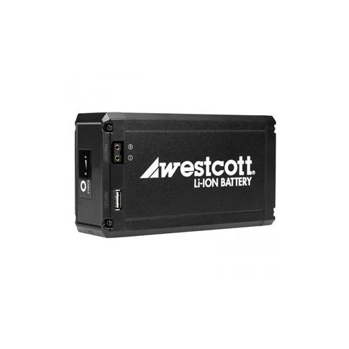 Adorama Westcott 10.4Ah Rechargeable Li-ion Battery for Flex 10x3/10x10/1x 1 LED Mats 7424