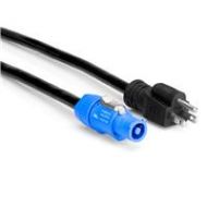 Adorama Hosa Technology 50 Neutrik PowerCON to Hosa NEMA 5-15P 12 AWG Power Cord PWN-250