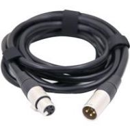 Adorama FX Lion 9.8 24V Skypower 3-Pin XLR Male to 4-Pin XLR Female DC Cable 1004801