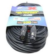 Adorama ProX XC-5PDMX100 100 DMX XLR5-M to XLR5-F High Performance Cable XC-5PDMX100