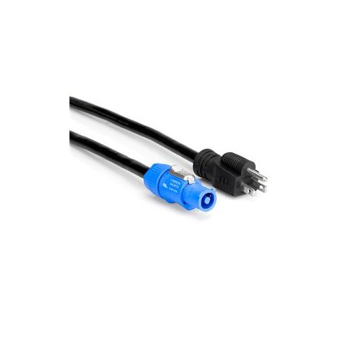  Adorama Hosa Technology 25 Neutrik PowerCON to Hosa NEMA 5-15P 12 AWG Power Cord PWN-225