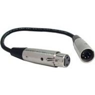 Adorama Hosa Technology Hosa DMX512 5-Pin XLR Male to 3-Pin XLR Female Adapter Cable, 6 DMX-106