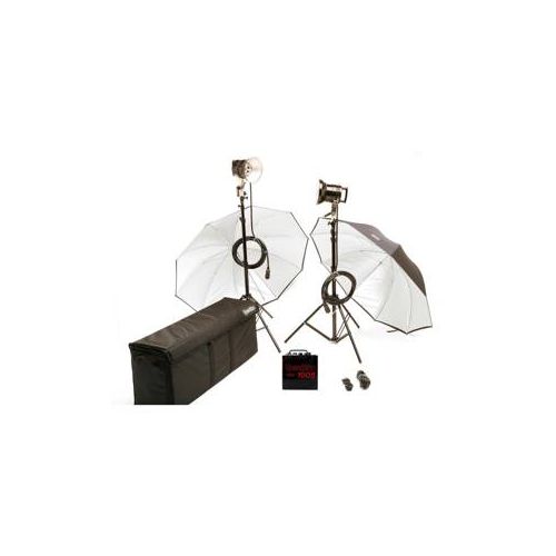  Adorama Speedotron 2403LS3 Three Light Travel Kit: Power Supply, Light Unit, Reflector 850585