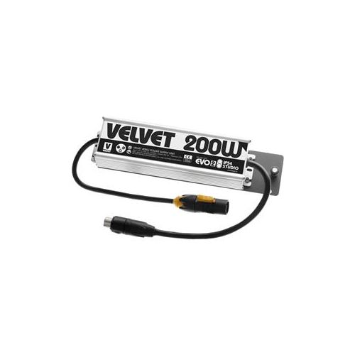  Adorama Velvet 200W AC Power Supply with Mount & Power Cable for EVO 2 IP54 LED Panel VEIP-PSU200W