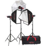 Adorama Photogenic Matrix MCD400R 400Ws Monolight 3-Light Kit 907006