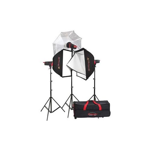  Adorama Photogenic Matrix MCD400R 400Ws Monolight 3-Light Kit 907006