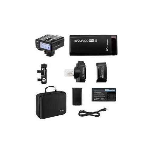  Adorama Flashpoint eVOLV 200 Pro - Godox AD200 Pro + R2 Mark II Trigger for Olympus EV-200-PRO Z4