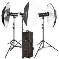 Godox SK400II 3-Light Studio Flash Kit SK400II-D - Adorama