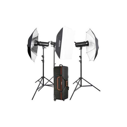  Godox SK400II 3-Light Studio Flash Kit SK400II-D - Adorama