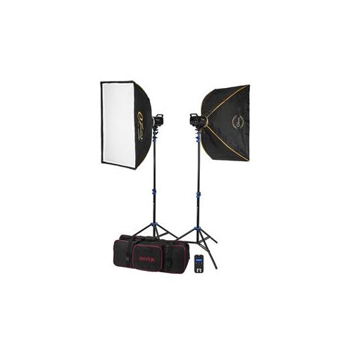  Adorama Flashpoint BLAZ 200 R2 Studio 2-Monolight Kit (Godox MS200-F) BLAZ-200-2K