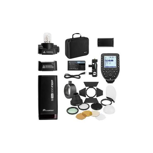  Adorama Flashpoint eVOLV 200 Pro Round Head Accessories Kit For Fuji (Godox AD200 Pro) EV-200-PRO-K-F