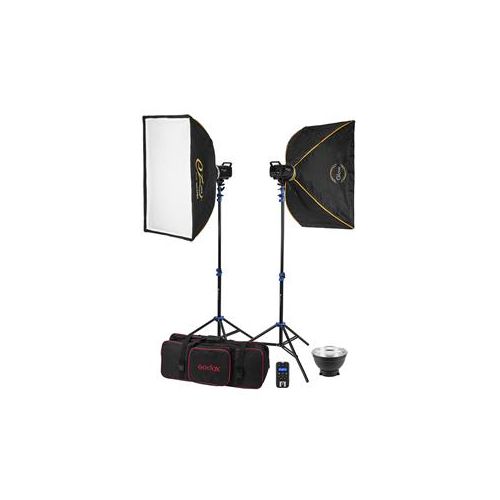  Adorama Flashpoint BLAZ 300 R2 Studio 2-Monolight Kit (Godox MS300-F) BLAZ-300-2K