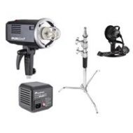 Adorama Flashpoint XPLOR 600 TTL Monolight Kit w/ XP-1200 Ext Head, AC Adapter, C-Stand XPLOR-600B-TTL-K3