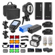 Adorama Flashpoint eVOLV 200 TTL Pocket Flash Dual Head Canon Pro Kit - Black Friday EV200-BFC