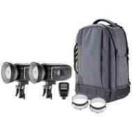 Adorama Westcott FJ400 Strobe 2-Light Backpack Kit w/ FJ-X2m Universal Wireless Trigger 4713