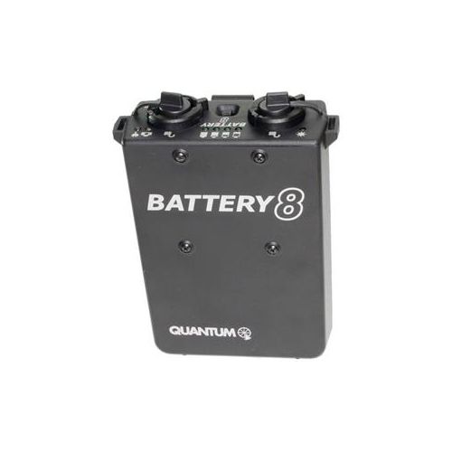  Adorama Quantum QB8 Rechargeable Battery with Charger, United States 860170