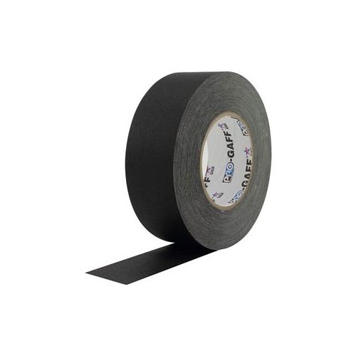  Adorama Whirlwind 2 x 60 Yards Gaffers Accessory Tape, Black TAPE-BK-GAFF-2