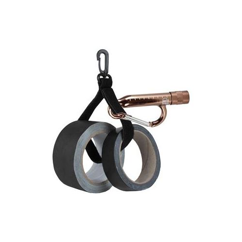  Adorama Porta Brace Piggin String Gaffer Spooler with Carabiner/Flashlight and Tape PB-SPOOLERTAPE