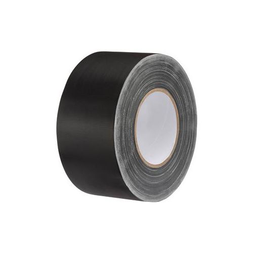  Adorama Gaffers 2x25Yards Black Small Core Professional Grade Tape PPG225BLKS