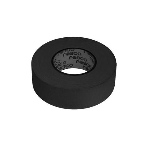  Rosco 2 Gafftac Gaffer Tape, Black 851122214850 - Adorama