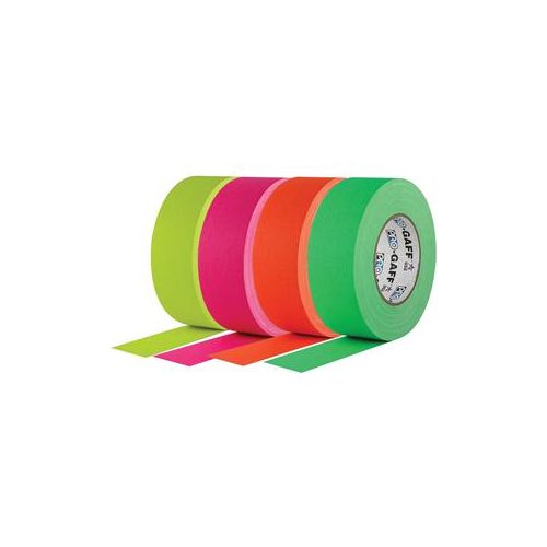  Adorama Gaffer Tape: 4-Pack Fluorescent VDL-GTFL-250-4 - Adorama