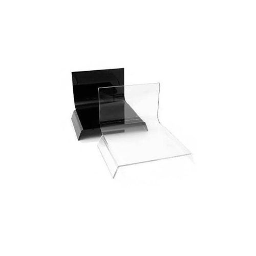  Adorama Alzo Digital 11x11 Riser Platform Kit, Small, Clear and Black, Set of 2 1844