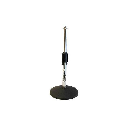  Adorama Audio 2000s Desktop Mic Stand with Iron-Cast Round Base, 8.25-13.75 Height AST424