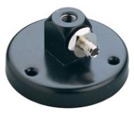 Adorama K&M 221C Microphone Mounting Flange with Lateral Mount, Black 22130.500.55