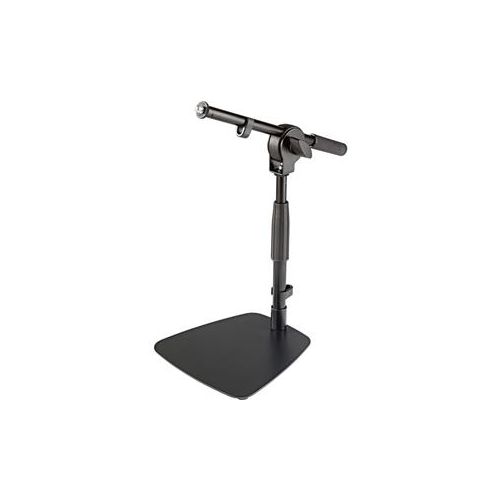  Adorama K&M Floor and Tabletop Microphone Stand with Short Boom 25995.500.55