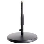 Adorama K&M 23320 Floor and Tabletop Microphone Stand, 8.5-13.6 Height, Black 23320.500.55