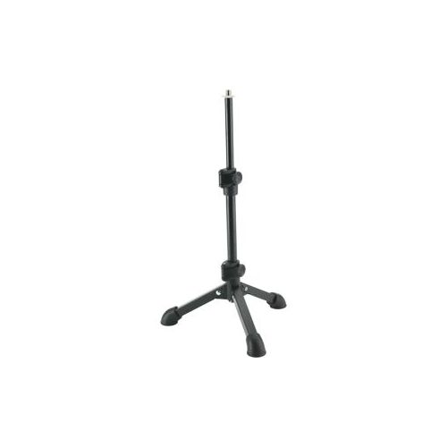  Adorama K&M 23150 Tabletop Microphone Stand, 9.05 to 16.92 Height, Black 23150.500.55