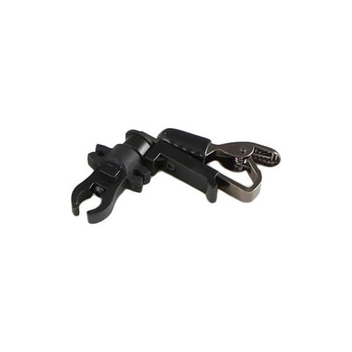  Adorama Voice Technologies DT100 Alligator Claw Clip for VT100 Lavalier Mic, Black VT0715