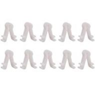 Adorama Shure RPM40SO TwinPlex Standoff for TL Lavalier Microphones, White, 10-Pack RPM40SO/W