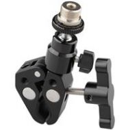 Adorama CAMVATE Super Clamp with 5/8-27 Screw Ball Head Mount for Mic, Black T-Handle C1668