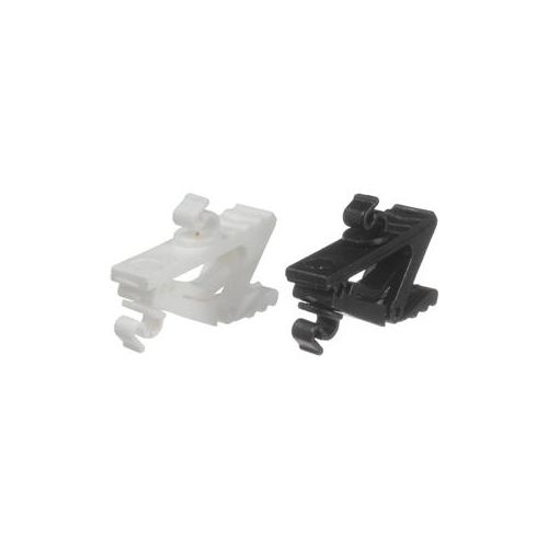  Countryman E2 Cable Clip Set, Black & White E2CLIPB2 - Adorama