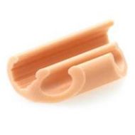 Adorama DPA Microphones DUA6015 Boom Holder Clip, Pack of 5, Beige DUA6015